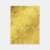 Couverture Polaire design, moderne, tendance, faux or, or, or (Devant)