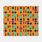 Couverture Polaire Design Motif Abstrait élégant (Devant (Horizontal))
