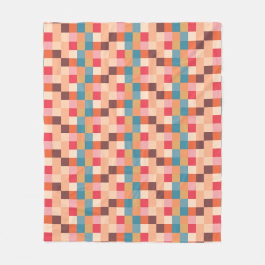 Couverture Polaire Design Motif Abstrait moderne (Devant)
