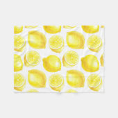 Couverture Polaire Design motif citron (Devant (Horizontal))