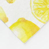 Couverture Polaire Design motif citron (Coin)