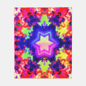 Couverture Polaire Design Motif moderne coloré (Devant)