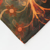 Couverture Polaire Design textile indien antique (Coin)