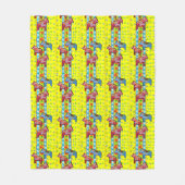 Couverture Polaire Designs suédois, Dala Horses (Devant)