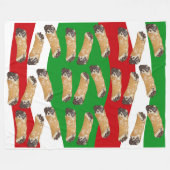 Couverture Polaire Dessert italien Cannoli (Devant (Horizontal))