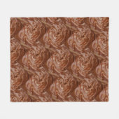 Couverture Polaire dessert tourbillon de cacao au chocolat fondu (Devant (Horizontal))
