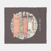 Couverture Polaire Dessin de Chillin avec AMIS™ (Devant (Horizontal))