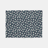 Couverture Polaire Dessin de fleurs (Devant (Horizontal))
