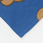 Couverture Polaire Dessin de guitare (Coin)