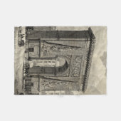 Couverture Polaire Dessin du monument de la Porte Saint-Denis (Devant (Horizontal))