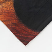 Couverture Polaire Dessin dur Pastel Automne Automne Maple Feuilles (Coin)