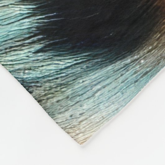 Couverture Polaire Dessin dur Pastel Leopard (Coin)