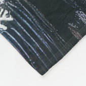 Couverture Polaire Dessin dur Pastel Scène de Noël (Coin)