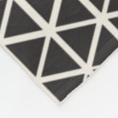 Couverture Polaire Dessin géométrique abstrait (Coin)