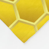 Couverture Polaire Dessin sur les abeilles (Coin)