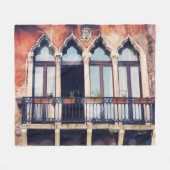 Couverture Polaire Destinations | Bâtiment rustique de Venise (Devant (Horizontal))