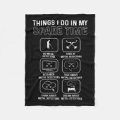 Couverture Polaire Détecteur de métal. Chasse Relique. Détection des (Devant)