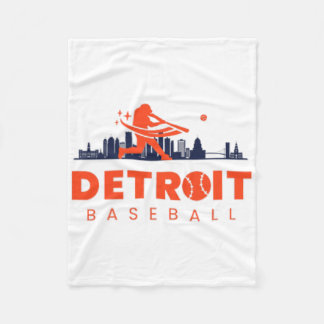 Couverture Polaire Detroit Bysebyll Vintage Minimalist Retro Bysebyll