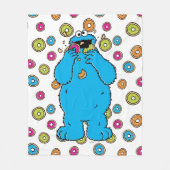 Couverture Polaire Détroyer Cookie MonsterDonut (Devant)