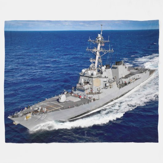 COUVERTURE POLAIRE DÉTROYEUR DE MISSILES GUIDÉS - DDG-79 (Devant (Horizontal))
