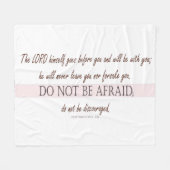 Couverture Polaire Deutéronome 31 (Devant (Horizontal))