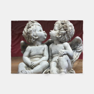 Couverture Polaire Deux anges merveilleux d'ange