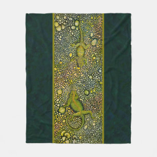 Couverture Polaire Deux faces Lizard hors tension