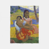 Couverture Polaire Deux femmes tahitiennes, Gauguin (Devant)