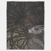 Couverture Polaire DEUX LOUPS et un WEREWOLF (Devant)