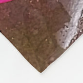 Couverture Polaire Deux Lys D'Eau Rose (Coin)
