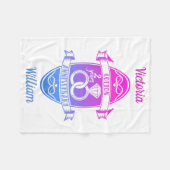 Couverture Polaire Deuxième 2e anniversaire du mariage coton traditio (Devant (Horizontal))