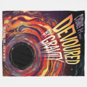 Couverture Polaire Dévasté Par Gravité Halloween Trou Horreur Noir (Devant (Horizontal))