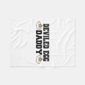 Couverture Polaire Deviled Egg Daddy - Funny Thanksgiving Deviled Egg (Devant (Horizontal))