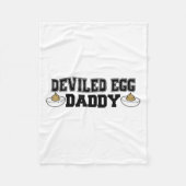 Couverture Polaire Deviled Egg Daddy - Funny Thanksgiving Deviled Egg (Devant)