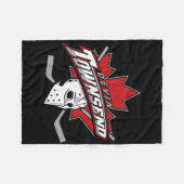 Couverture Polaire Devin Townsend - hockey' (Devant (Horizontal))