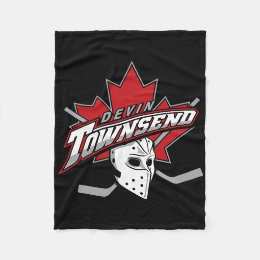 Couverture Polaire Devin Townsend - hockey' (Devant)