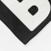 Couverture Polaire Devinez quoi cul de poulet Clic Kids Blague Design (Coin)