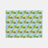 COUVERTURE POLAIRE DEVIS DE DESSIN DINOSAUR ERA (Devant (Horizontal))