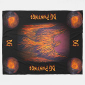 Couverture Polaire DG Feu Phoenix (Devant (Horizontal))