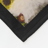 Couverture Polaire DG Paintings Mystical Sunflowers with Gnomes  (Coin)