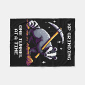 Couverture Polaire Dger Tunnel Pixel Gamer Style  (Devant (Horizontal))