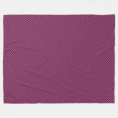 Couverture Polaire Diagonale rose chaud et noire (Devant (Horizontal))