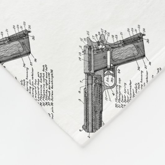Couverture Polaire Diagramme V2 d'arme à feu (Coin)