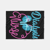 Couverture Polaire Dialyse Infirmière Néphrologie Infirmière Dialyse (Devant (Horizontal))