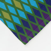 Couverture Polaire Diamant de paon (Coin)