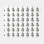 Couverture Polaire Diamant en forme de poire (Devant (Horizontal))