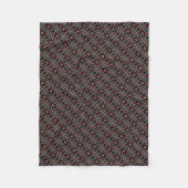 Couverture Polaire Diamant tribal (Devant)