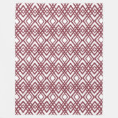 Couverture Polaire Diamants Art déco (Devant)