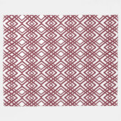 Couverture Polaire Diamants Art déco (Devant (Horizontal))