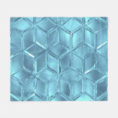 Couverture Polaire Diamants de cristal (Devant (Horizontal))